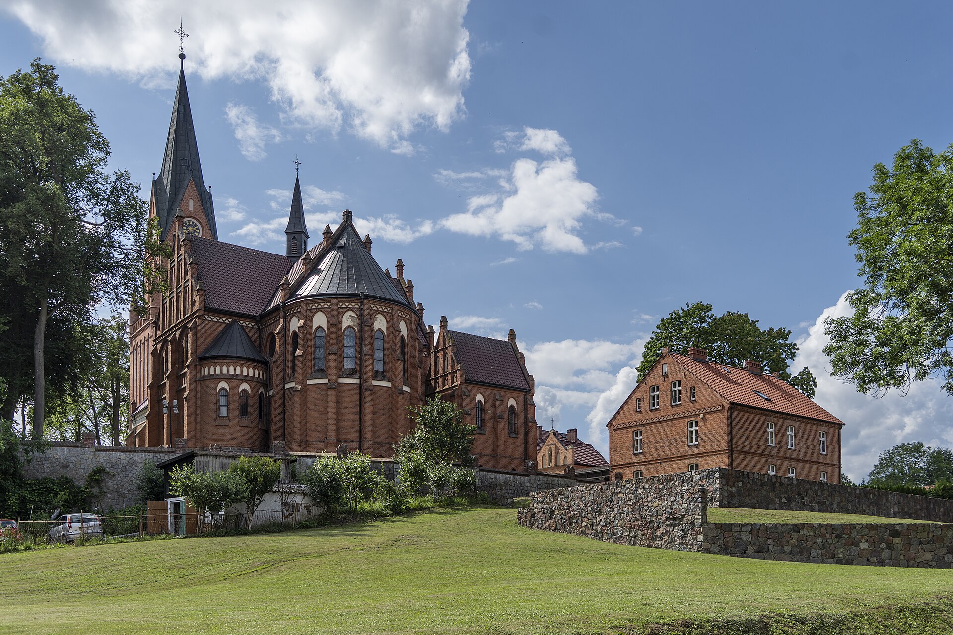 Sanctuary in Gietrzwałd, including the Basilica of the Nativity of the Virgin Mary in Gietrzwałd and accompanying buildings of the Marian sa